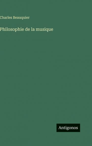 Philosophie de la musique