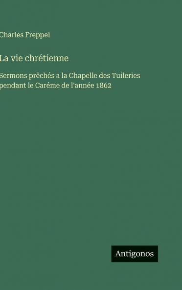 La vie chrétienne
