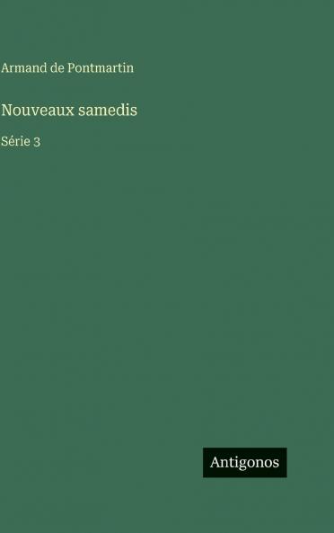 Nouveaux samedis