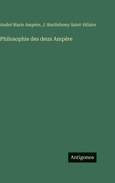 Philosophie des deux Ampère