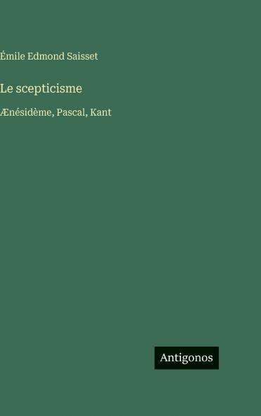 Le scepticisme