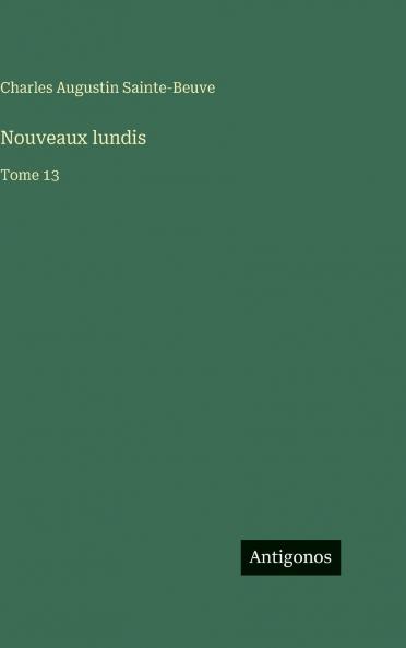 Nouveaux lundis