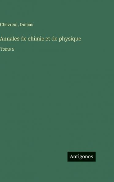 Annales de chimie et de physique
