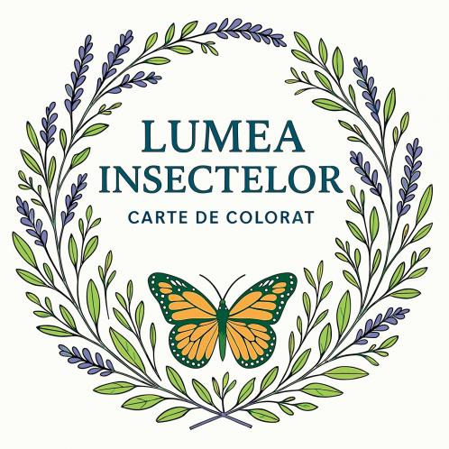 Lumea Insectelor - Carte de colorat