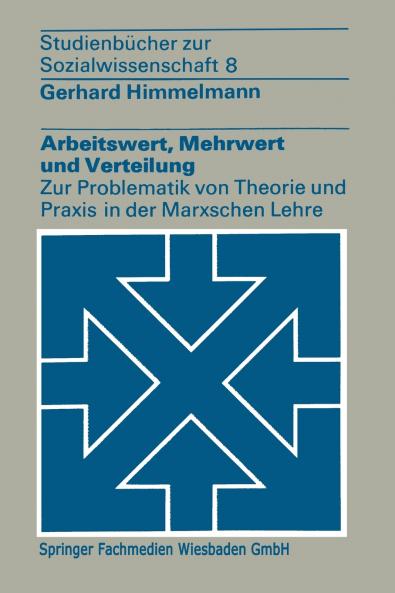 Arbeitswert Mehrwert und Verteilung