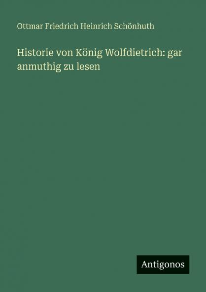 Historie von König Wolfdietrich