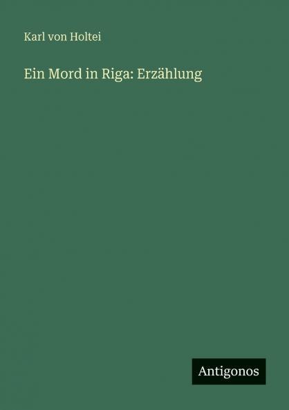 Ein Mord in Riga
