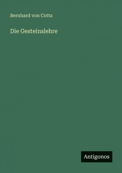 Die Gesteinslehre