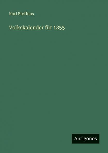 Volkskalender für 1855