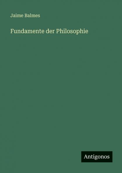 Fundamente der Philosophie