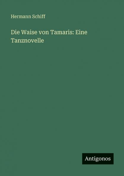 Die Waise von Tamaris