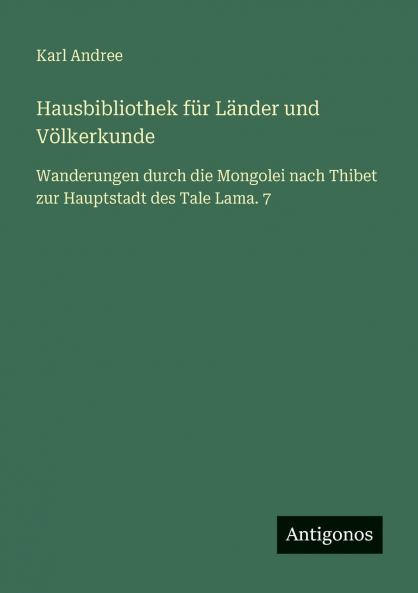 Hausbibliothek für Länder und Völkerkunde