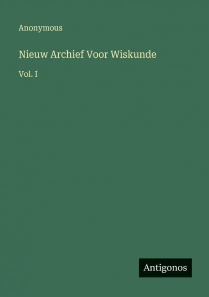 Nieuw Archief Voor Wiskunde