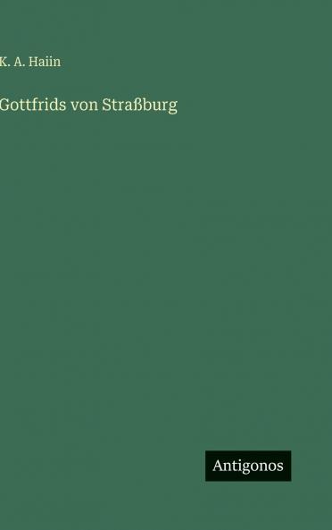 Gottfrids von Straßburg