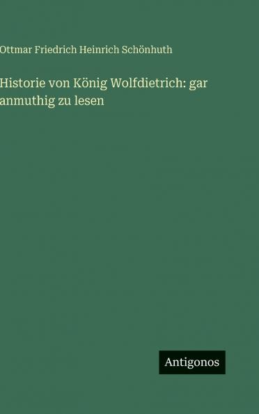 Historie von König Wolfdietrich
