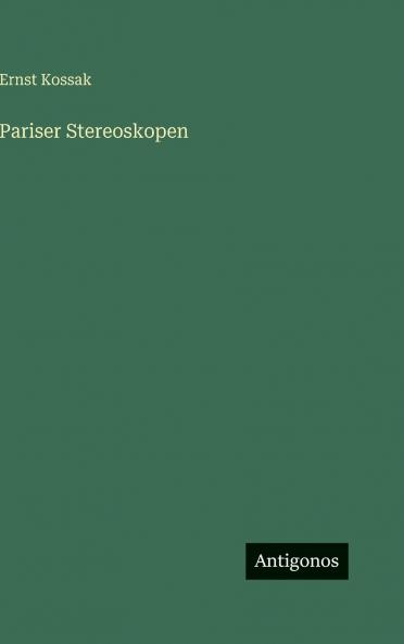 Pariser Stereoskopen