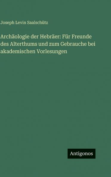 Archäologie der Hebräer