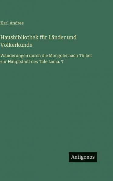 Hausbibliothek für Länder und Völkerkunde