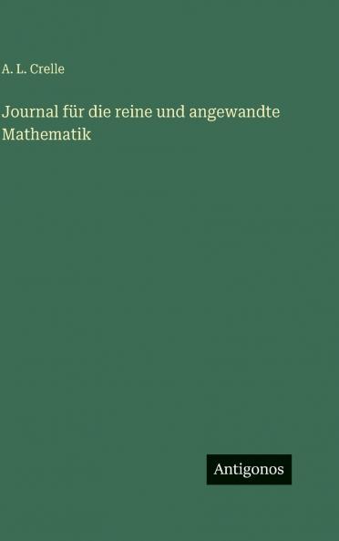 Journal für die reine und angewandte Mathematik