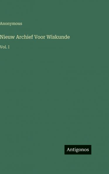 Nieuw Archief Voor Wiskunde