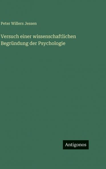 Versuch einer wissenschaftlichen Begründung der Psychologie