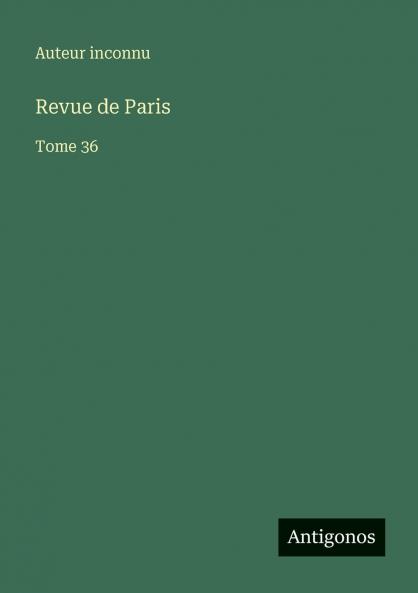 Revue de Paris