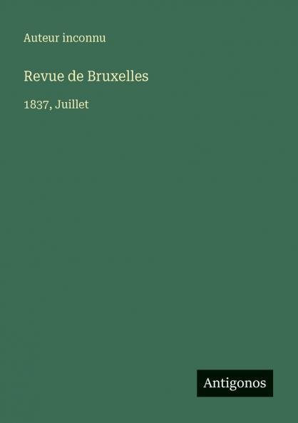 Revue de Bruxelles
