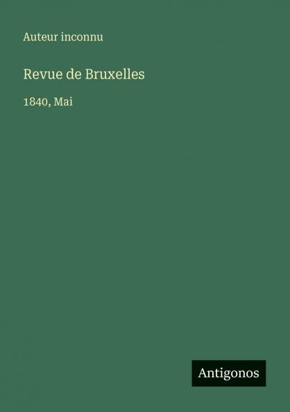 Revue de Bruxelles