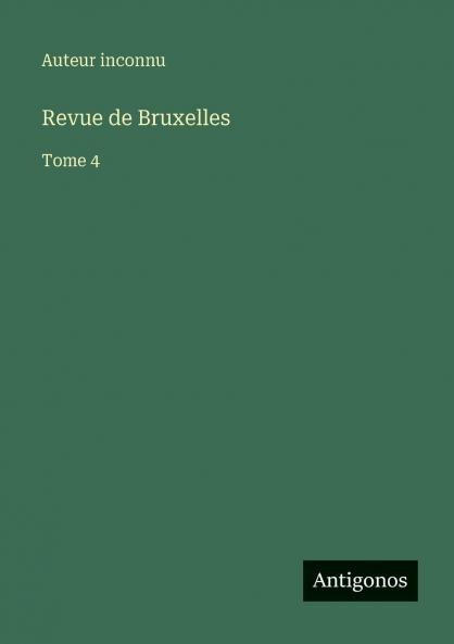 Revue de Bruxelles