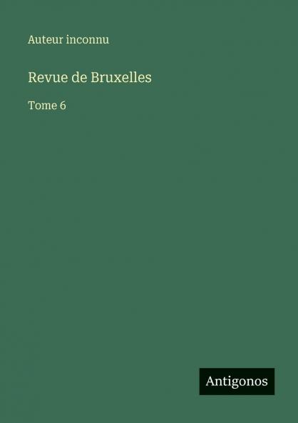 Revue de Bruxelles
