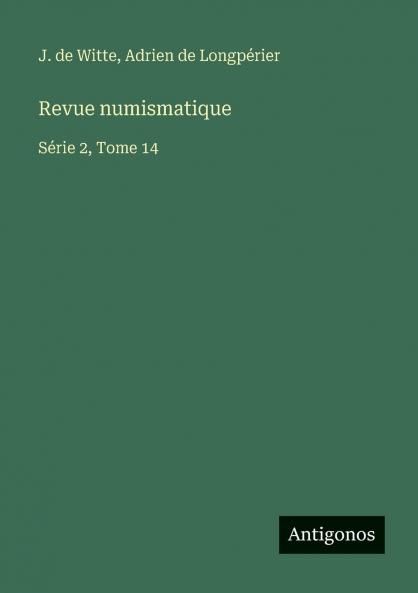 Revue numismatique