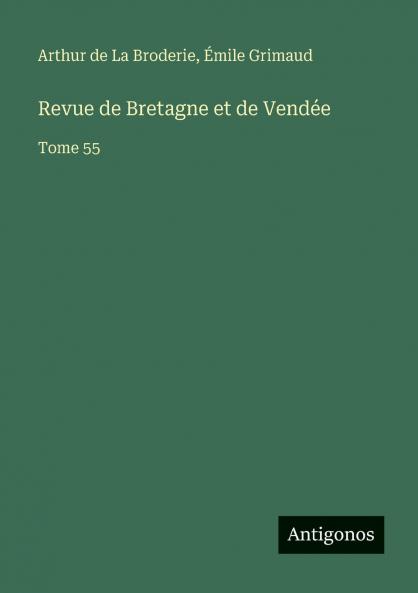 Revue de Bretagne et de Vendée