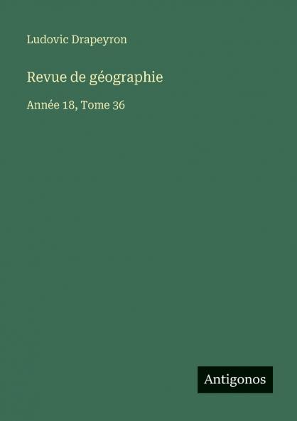 Revue de géographie