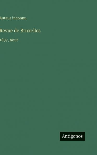 Revue de Bruxelles