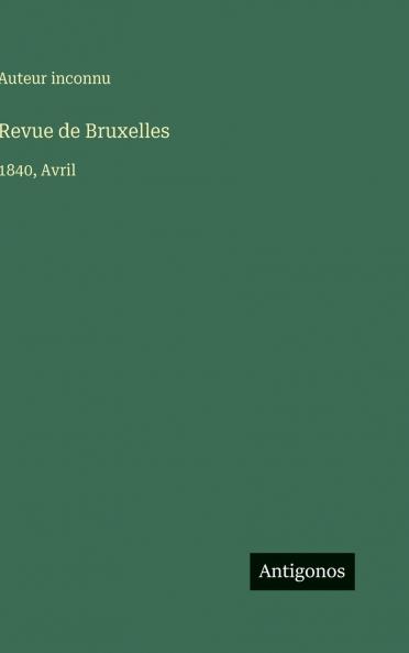 Revue de Bruxelles