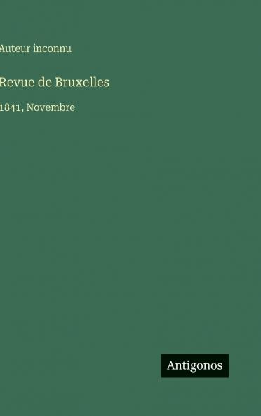Revue de Bruxelles