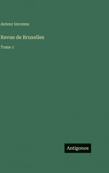 Revue de Bruxelles