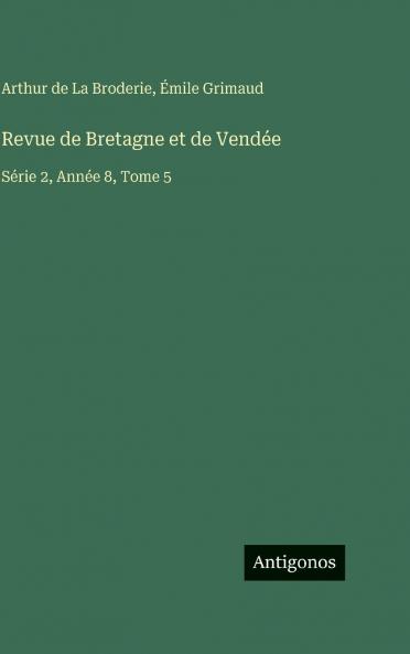 Revue de Bretagne et de Vendée