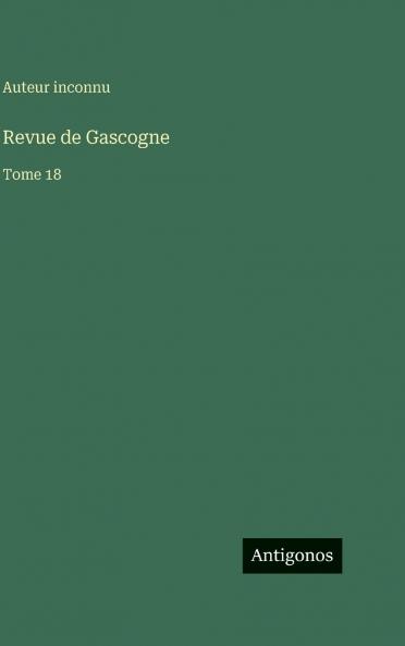 Revue de Gascogne