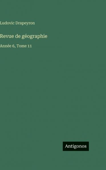 Revue de géographie