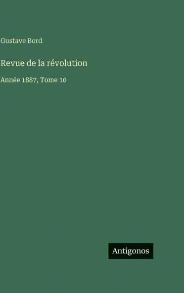 Revue de la révolution