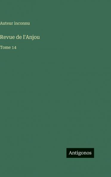 Revue de l'Anjou