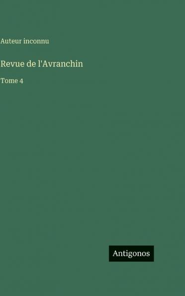 Revue de l'Avranchin