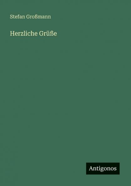 Herzliche Grüße