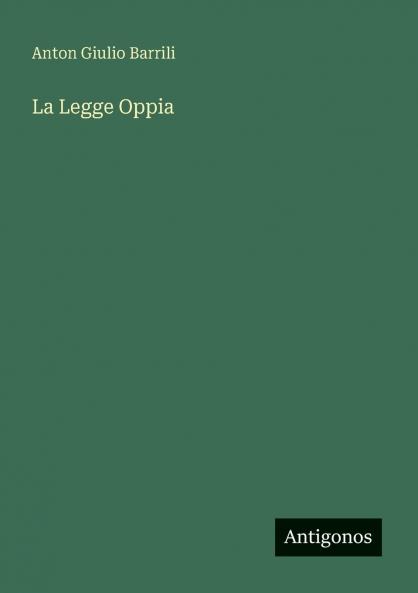 La Legge Oppia