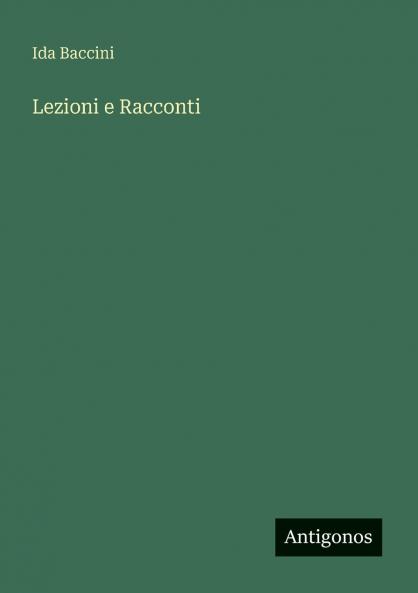 Lezioni e Racconti