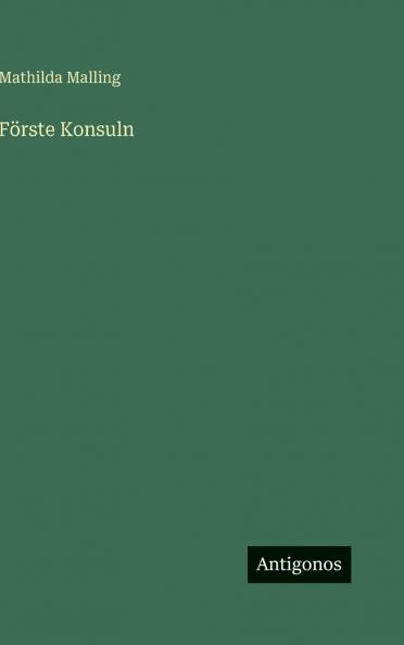 Förste Konsuln