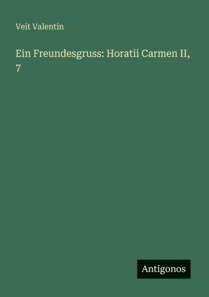 Ein Freundesgruss