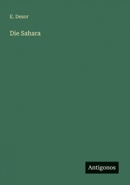 Die Sahara