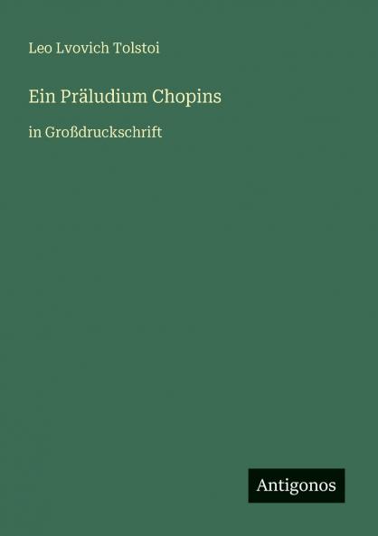 Ein Präludium Chopins